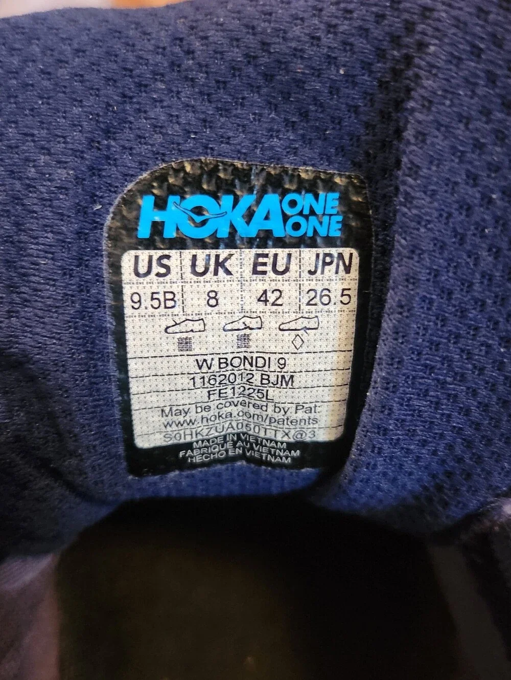HOKA Bondi 9 Running/Walking Shoes